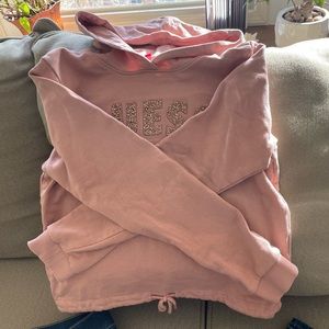 Guess girls Pullover Hoodie Top - size 14 - pink - Excellent Condition